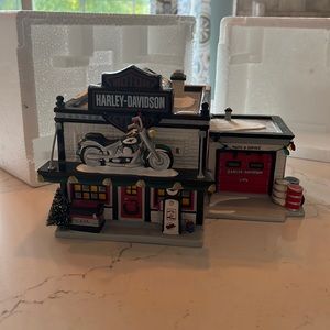 Harley Davidson GLASS antique